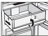 PANASONIC NR-BN34EX2 - Glass shelves - 1