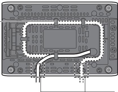 PANASONIC NTDP1HXC - Logement pour cordon électrique - 1
