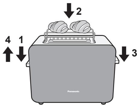 PANASONIC NTDP1HXC - ~Broodjes opwarmen~ - 1