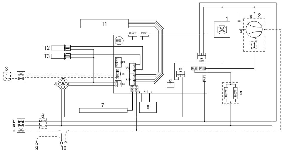 PANASONIC PAWDHWM300A - RACCORDEMENT AU RÉSEAU D'ALIMENTATION ÉLECTRIQUE - 1