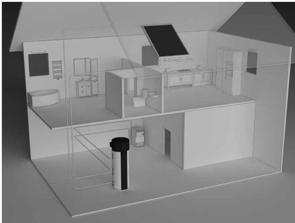 PANASONIC PAWDHWM300A - COLLEGAMENTO AD ALTRE FONTI DI CALORE - 1