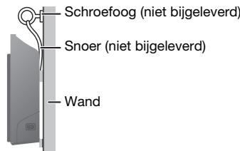 PANASONIC SC-HC195EG - Meet de positie van de beugels voor de wandmontage af op de wand en breng markeringen aan. - 7