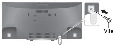 PANASONIC SC-HC195EG - Misurare e contrassegnare la posizione sulle staffe di supporto a parete sulla parete. - 3