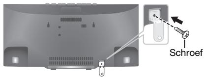 PANASONIC SC-HC195EG - Meet de positie van de beugels voor de wandmontage af op de wand en breng markeringen aan. - 3