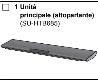 PANASONIC SC-HTB685EG - Parti in dotazione - 1
