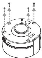 PANASONIC SC-RB5E - Verwijder alle schroeven (4) zoals onderstaande afbeelding toont. - 1