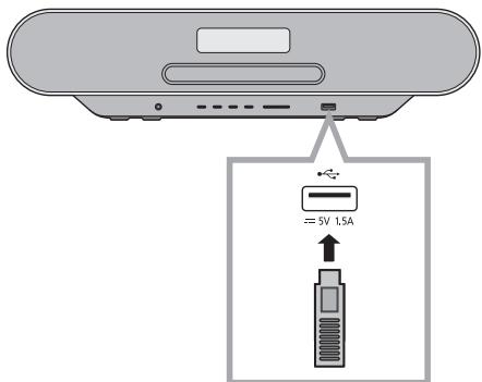 PANASONIC SC-RS52EG - Connessione di un dispositivo USB - 1