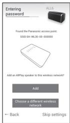 PANASONIC SHWL30EC - ■ Path 1: When the SH-WL30 is detected (a screen similar the one below appears) - 1