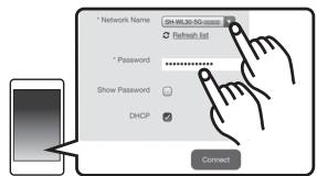 PANASONIC SHWL30EC - Abra la aplicación y siga las instrucciones en pantalla. - 3