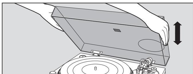 PANASONIC SL1200GAEEG - Mettez le couvercle anti-poussières en place - 1