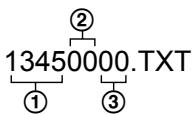 PANASONIC VL-SWD501UEX - Dateiformat - 2