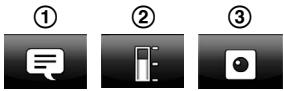 PANASONIC VL-SWD501UEX - Boutons du menu supérieur - 3