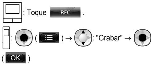 PANASONIC VL-SWD501UEX - Grabación manual de las imágenes controladas - 1