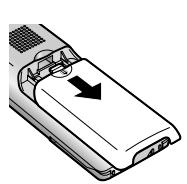 PANASONIC VL-WD613EX - Installazione della batteria - 1