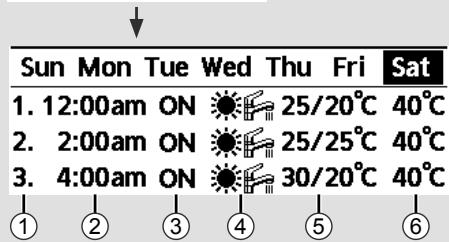 PANASONIC WHSDC07H3E5 - [Example of a Timer setup] - 1