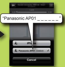 PANASONIC AIRPLAY - Using AirPlay - 11