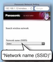 PANASONIC AIRPLAY - Enter your home wireless network details - 7