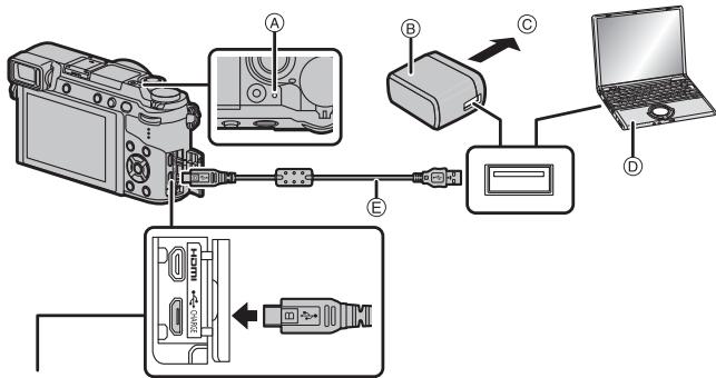 PANASONIC DMC-GX80 - Chargement de la batterie - 1