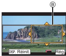 PANASONIC DMC-GX80 - Répétez l'étape 3, puis définissez l'image de fin du cadrage. - 1