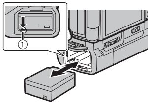 PANASONIC DMW-BGG1PP - Inserimento/Rimozione della batteria - 2