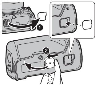 PANASONIC DMW-BGG1PP - Installazione sulla fotocamera digitale e rimozione alla stessa - 1