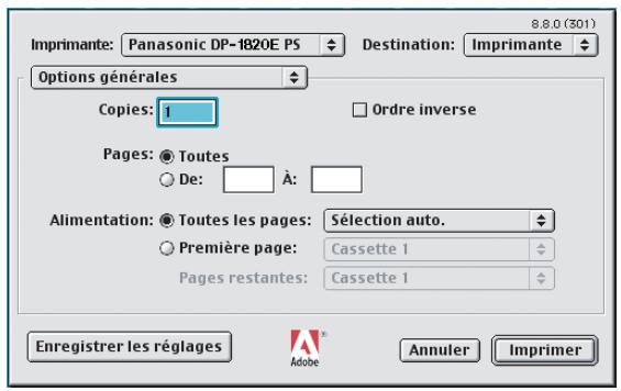 PANASONIC DP 1520P - Windows 2000/Windows XP/Windows Server 2003 (Administrateur) - 1