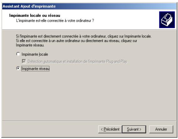 PANASONIC DP 1520P - Configuration de l'impression IPP - 1