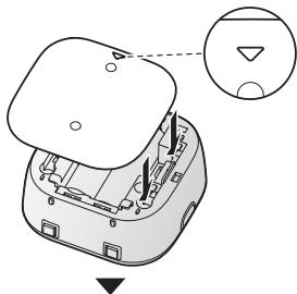 PANASONIC KX-HNS104EX1 - Einsetzen der Batterien - 3