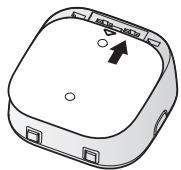 PANASONIC KX-HNS104EX1 - Einsetzen der Batterien - 4