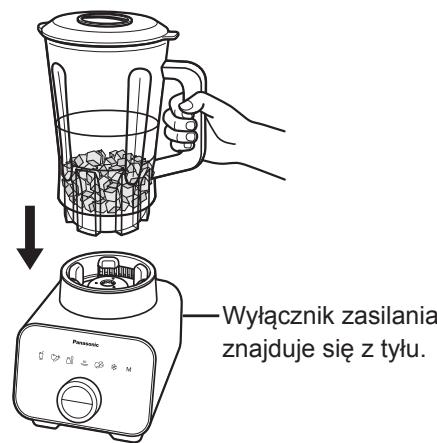 PANASONIC MX-ZX1800 - Ustaw dzbanek blendera na obudowie silnika. Podłucz wtyczkę i wȩcz. - 1