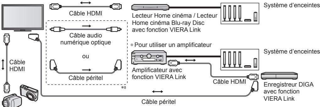 PANASONIC N2QAYB000752 - Aperçu des fonctions Q-Link et VIERA Link - 4
