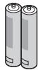 PANASONIC N2QAYB000752 - Piles pour la télécommande (2) - 1