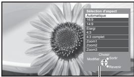 PANASONIC N2QAYB000752 - ■ Pour modifier le rapport de format manuellement - 2