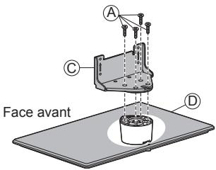 PANASONIC N2QAYB000752 - Monter le piédestal - 1