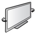 PANASONIC N2QAYB000752 - Régler l'écran à l'angle désiré - 1