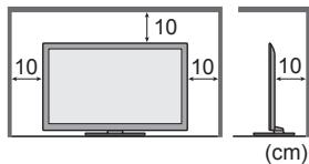 PANASONIC N2QAYB000752 - Ne bloquez pas les trous d'aération arrière - 1