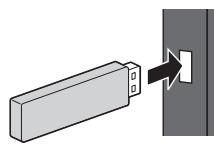 PANASONIC N2QAYB000752 - ■ Pour insérer ou retirer la carte SD / Carte mémoire flash USB - 1