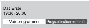 PANASONIC N2QAYB000752 - ■ Pour sélectionner une chaîne à l'aide du Guide des programmes (p. 23) - 3