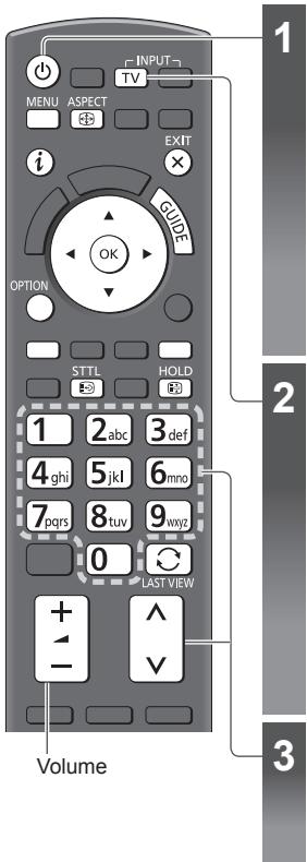 PANASONIC N2QAYB000752 - Regarder la télévision - 1