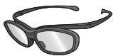 PANASONIC N2QAYB000752 - Lunettes 3D - 1