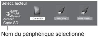 PANASONIC N2QAYB000752 - Sélectionnez le périphérique auquel accéder - 1