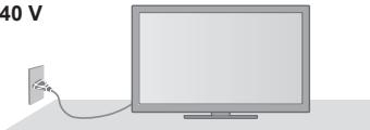 PANASONIC N2QAYB000752 - Manipulation de la fiche et du cordon d'alimentation - 2