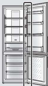 PANASONIC NR-BN30PGB - Indique un risque de blessures ou de dommages matériels. - 3