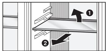 PANASONIC NR-BS53VX3 - Waterafvloeiplaat en wateropvangbak van de ijsbediener/ waterkraan - 1