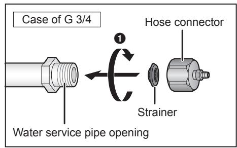 PANASONIC NR-BS53VX3 - Connecting the refrigerator - 1