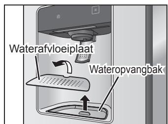 PANASONIC NR-BS53VX3 - Waterafvloeiplaat en wateropvangbak van de ijsbediener/ waterkraan - 7