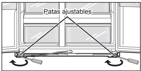 PANASONIC NR-BS53VX3 - Fijación del frigorífico - 1