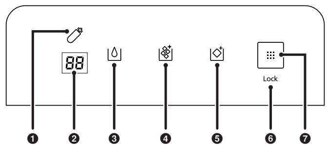 PANASONIC NR-BS53VX3 - Panneau du distributeur eau/glace - 1
