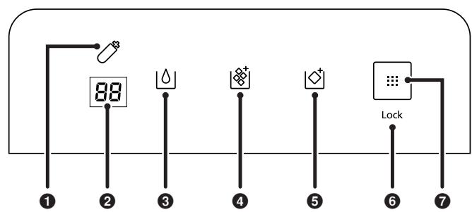 PANASONIC NR-BS53VX3 - Is/vand-dispersers panel - 1