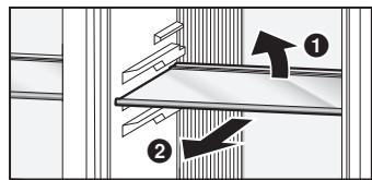 PANASONIC NR-BS53VX3 - Chapa de trenaje del dispensador de hielo/agua y bandeja de agua - 1